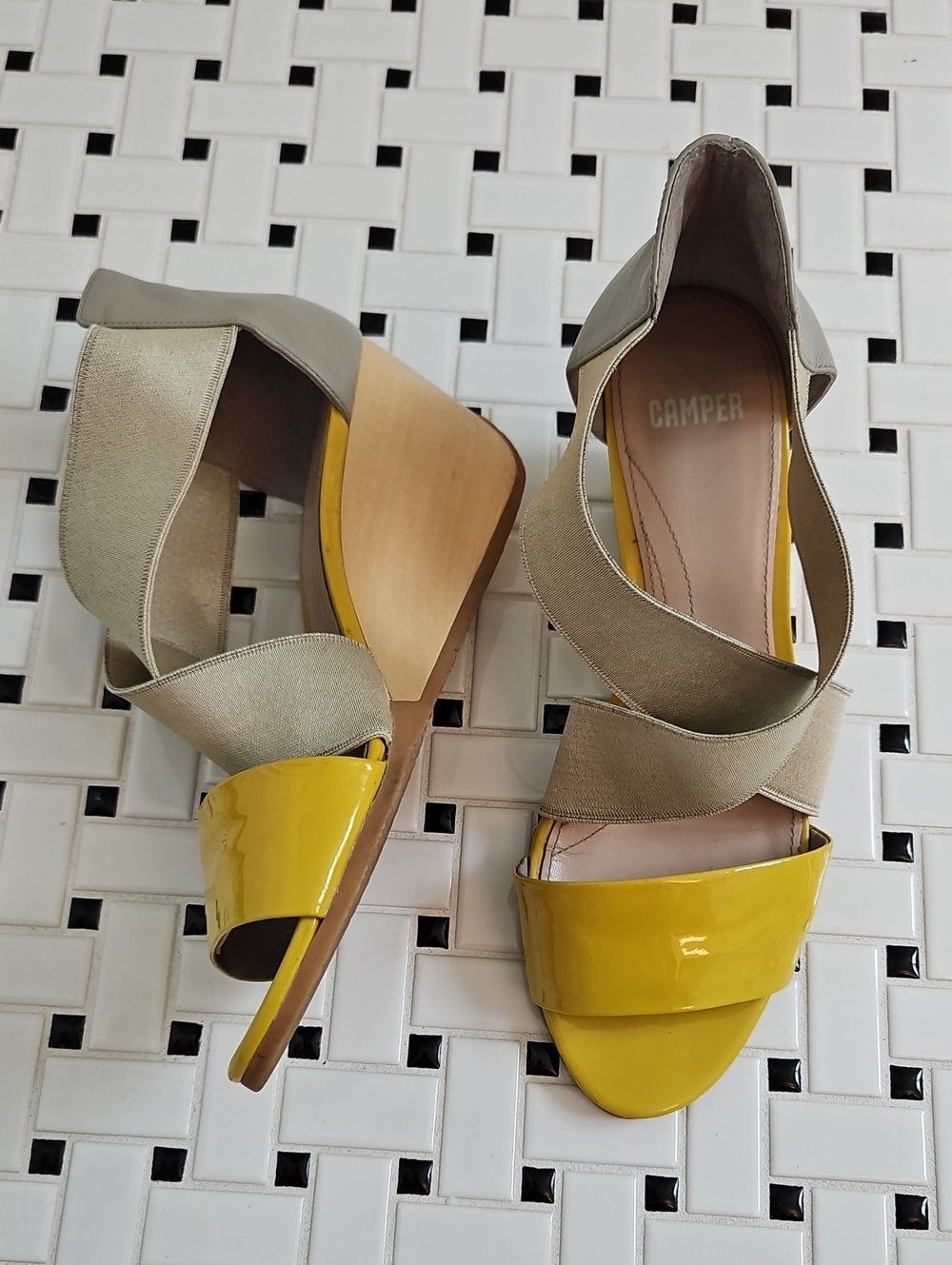 Camper wedge sandals, 39